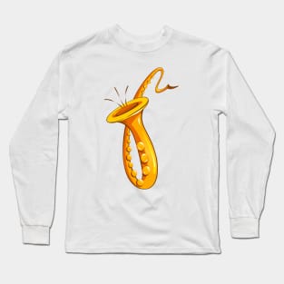 Saxophone Dance Long Sleeve T-Shirt